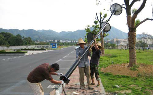 新農村太陽(yáng)能路燈